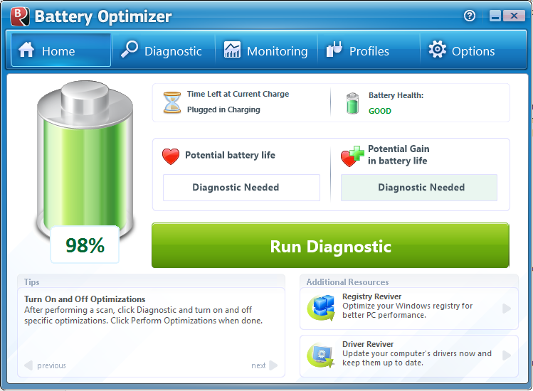 Laptop Battery Life with this Battery Optimizer in Windows 7 and 8 ...