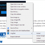 Displaying All Images From A Web Page into A New Single Tab on Chrome and Firefox
