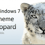 For You All Mac Lover but Windows Users – Download The Snow Leopard Windows 7 Theme