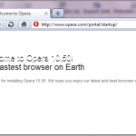 Download Opera 10.5 on Your Windows 7 the FASTEST browser yet