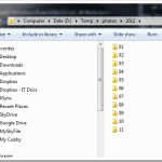 Organizing Photos By Date Taken with This Command Line Portable Application