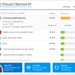"Should I Remove It?" Tells You What Programs Should be Uninstalled from Your Computer