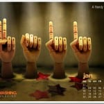 Download Smashing Magazine Desktop Wallpaper Calendar January 2011 Windows 7 Theme