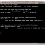 How to Find Out BIOS, Motherboard and CPU info from Command Line