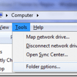 folder options