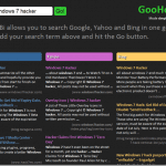 Search Google, Yahoo, Bing in One Click