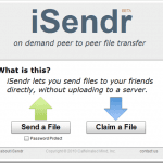 iSendr Shares Files Without Hosting Them on a Server for All to Access