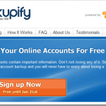 Backupify Offers Free Unlimited Account Until End of January 2010