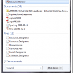 Discovering What’s Happening from Resource Monitor in Windows 7