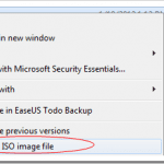 Create An ISO Image for Any Disc or Folder Right From Windows Explorer Context Menu