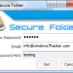 How To Secure Your Folders in Windows 7
