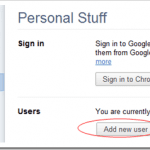 Creating Multiple User Profiles in Google Chrome