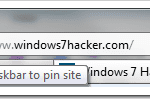 How To Pin Your Favorite Website To Windows 7 Taskbar
