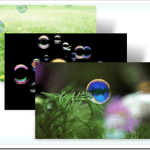 Windows 7 Themes: Ice, Bubbles, Marbles, Candles, and Chocolates