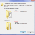 How to merge folders in Windows 7