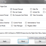 Add Custom Right Click Command with Right-Click Extender For Windows 7