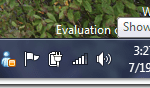 Where Is Show Desktop Icon in Windows 7?