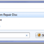 system repair disc