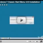 How to enable classic start menu button on Windows 7