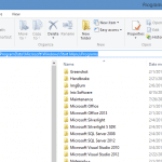 All Apps - programs folder in common start menu folder