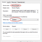 Remote Registry Service