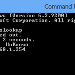 Nslookup - start
