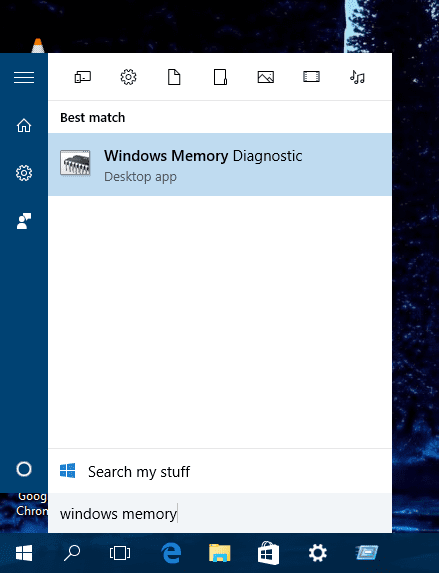 Microsoft Memory Diagnostic Tool Vista