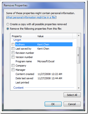 image16 - [Tips] Scrub Your Personal Information Off the File Properties in Windows 7