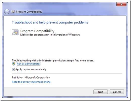 image60 - [How To] Use Compatibility Mode in Windows 7