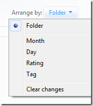 arrange by folder thumb - [Tip] Easily Manage Your Documents in Windows 7 with Group By Setting