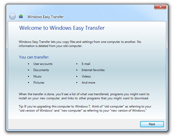image58 - Improved Easy Transfer Wizard to Back Up Your Data in Windows 7
