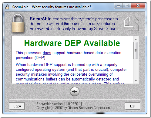 image14 - SecurAble Tells What Security Features in Windows 7 are Available on your Computer [Tools]