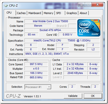 image34 - CPU-Z Gathers Your Computer Information in Detail [Tool]