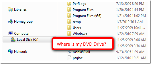 image55 - Why My DVD Drive Disappeared and How To Make it Show Up and Stay in Windows 7?