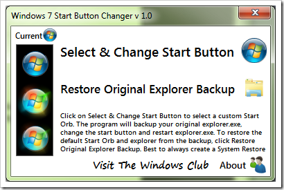 image20 - How To Change the Start Button in Windows 7 [Tool]