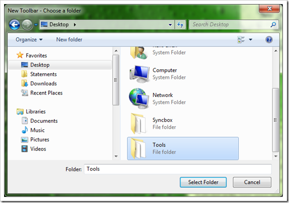 image25 - 4 Ways To Pin A Folder on Taskbar in Windows 7
