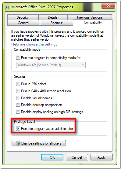 image6 - How To Make An Application Run As Administrator By Default in Windows 7