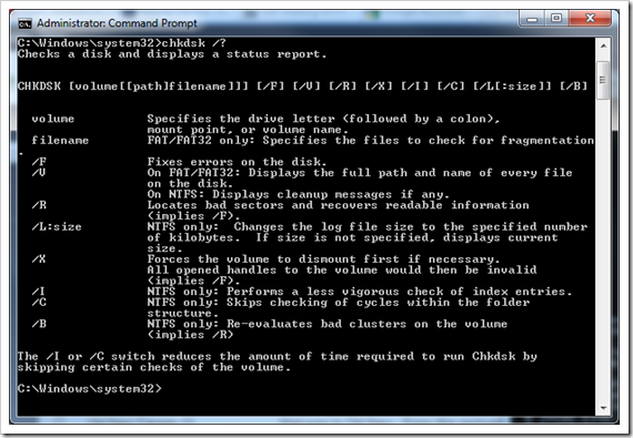 image1 - Checking Your Disk by Running CHKDSK Command in Windows 7