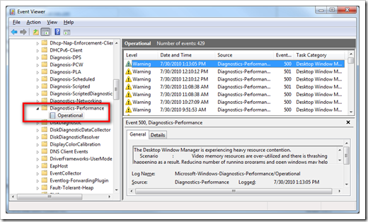 event viewer diagnosticsperformance thumb - How To Troubleshoot Windows 7 Boot Performance Issue