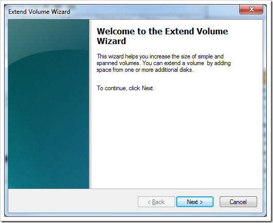 image4 - How To Use Built-in Disk Management Tool to Shrink or Extend Partition Volume in Windows 7