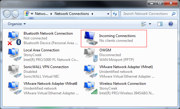 image thumb30 - How To Set Up A Native VPN Server For Incoming Connection in Windows 7 Without Involving Any 3rd Party Application