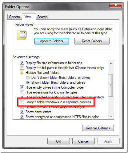 image thumb12 - Sandboxing Your Windows Explorer to Prevent Your Desktop From Crashing