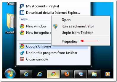image thumb8 - How To Change Icon for the Programs Pinned on the Taskbar in Windows 7