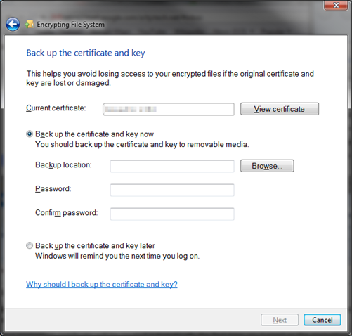 image thumb10 - Things You Need To Know About Using EFS To Secure And Protect Your Data in Windows 7