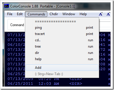 image thumb15 - ColorConsole is A Colorful Version of Dos Prompt Window Console