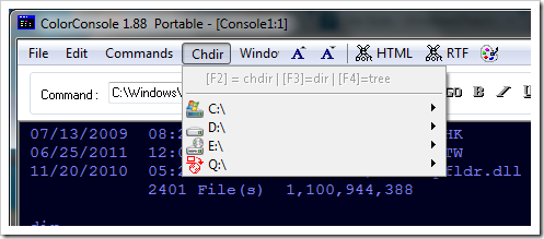 image thumb17 - ColorConsole is A Colorful Version of Dos Prompt Window Console
