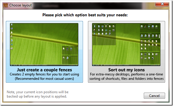 choose layout thumb - Organizing Your Windows 7 Desktop Has Never Been Easier with Fences