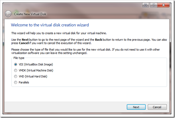 VDI thumb - Install Windows 8 Developer Preview on VirtualBox
