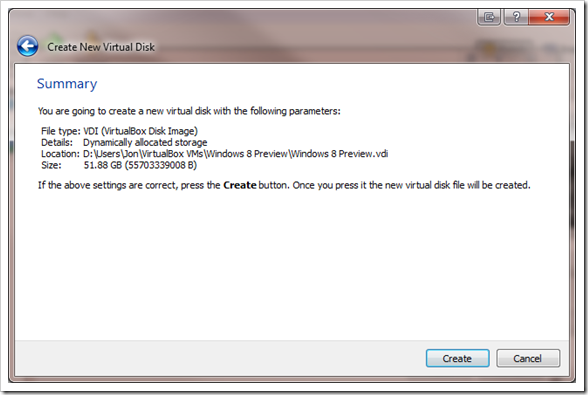 finish thumb - Install Windows 8 Developer Preview on VirtualBox