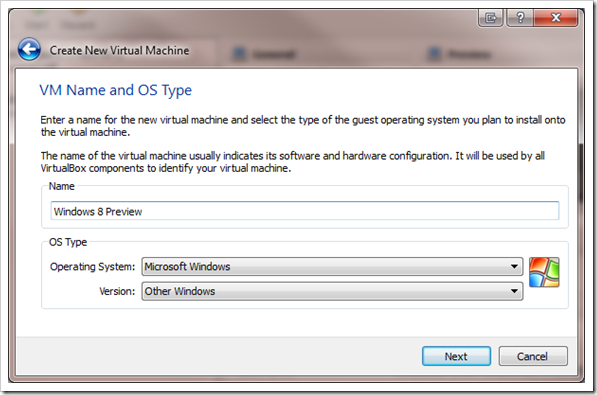 windows 8 preview 001 thumb - Install Windows 8 Developer Preview on VirtualBox